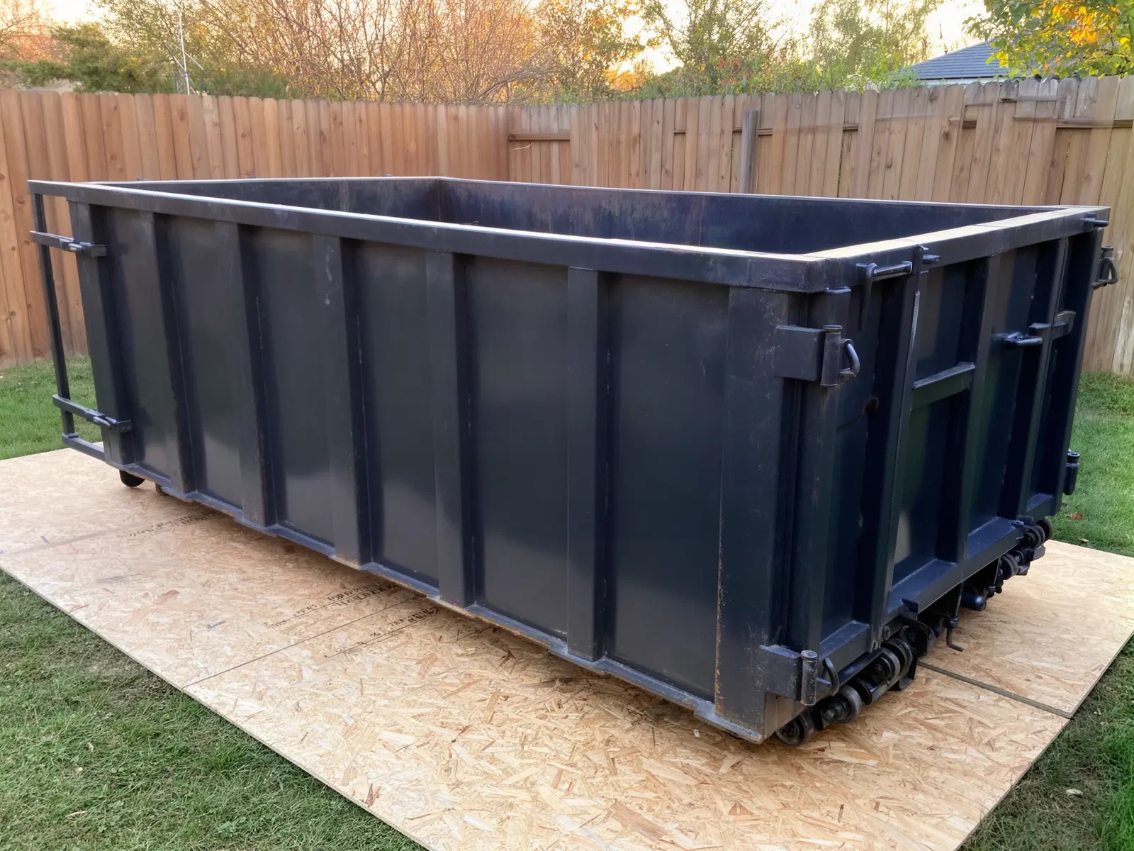 Roll-off dumpster from K & S Dumpster Rental in Borger, TX